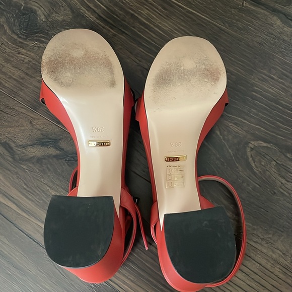 Gucci GG Marmont Sandals - Picture 7 of 8
